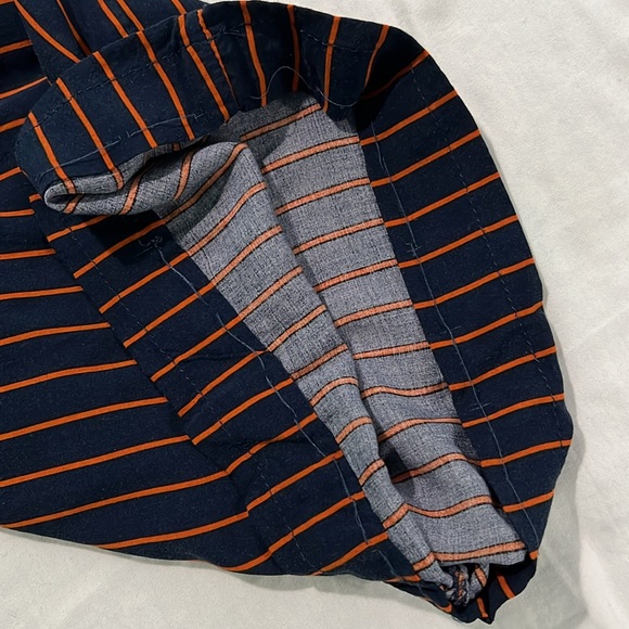 striped high waist pants - Picture 3 of 5